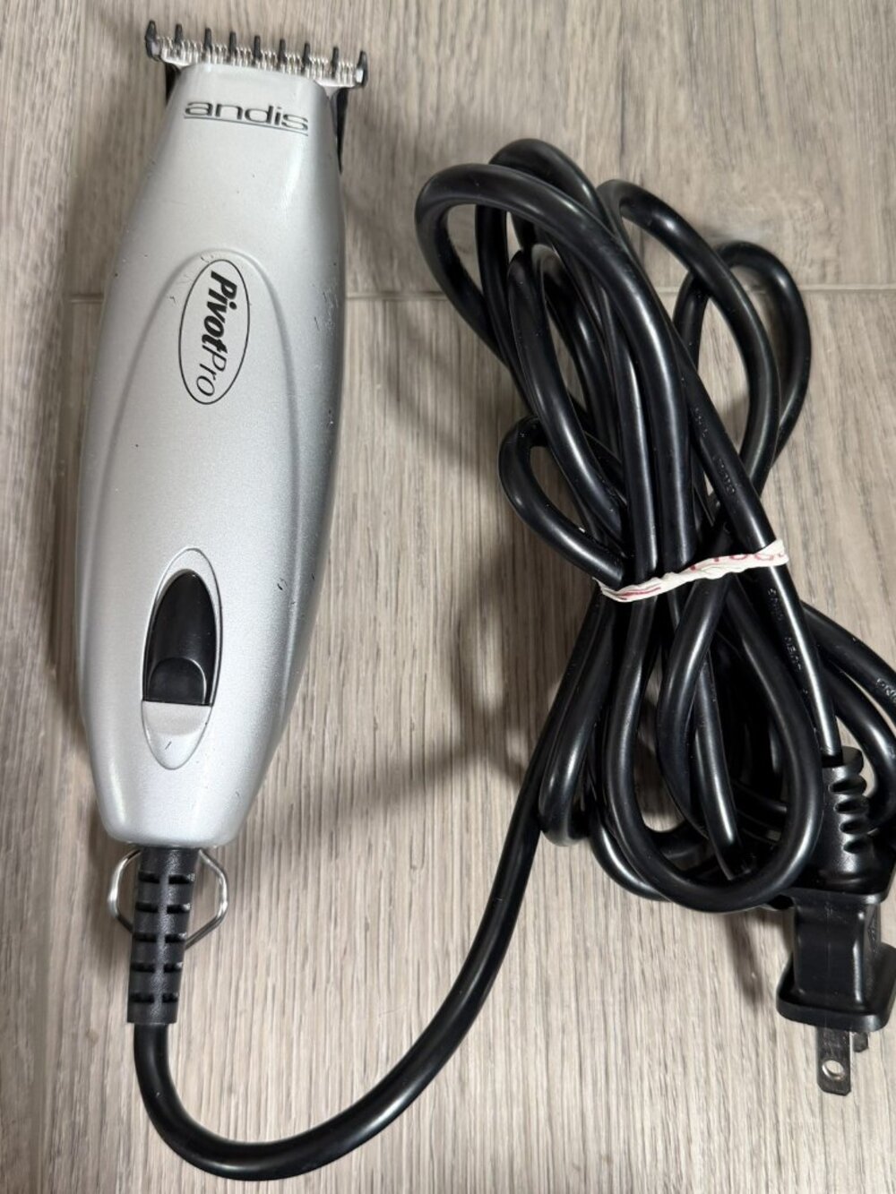 Andis Pivot Professional Hair Trimmer Clippers PMT-1 T-Blade Corded Tested Works